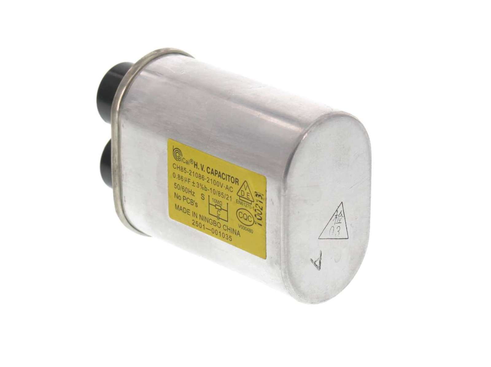 WG02L01891 - Genuine OEM GE Microwave Capacitor